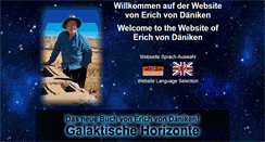 Desktop Screenshot of daniken.com