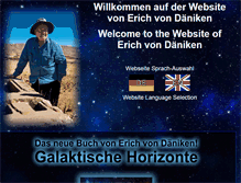 Tablet Screenshot of daniken.com